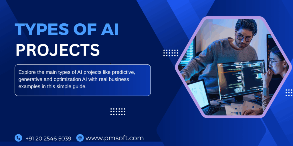 Types of ai projects banner
